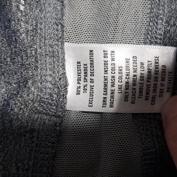 Aeropostale Gray Leggings Size Medium - Picture 3 of 6